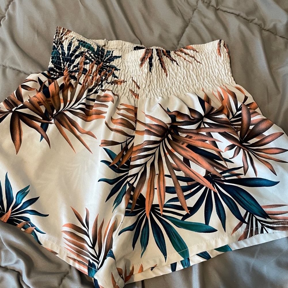 Tropical beach shorts